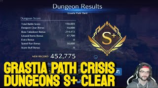 Grastia Path Crisis Dungeon S Normal amp Hard  FF7 Ever Crisis [upl. by Muna391]