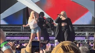 Renee Rapp and Kesha sing Tik Tok at Coachella Music Festival  April 14 2024 [upl. by Melisandra]