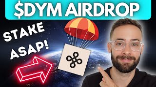 Dymension DYM Airdrop How to Stake for MORE Airdrops [upl. by Peoples254]