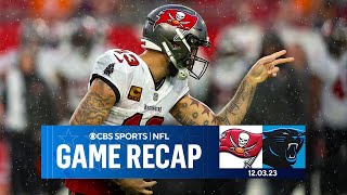 Buccaneers HOLD OFF Panthers LATE rally  Game Recap  CBS Sports [upl. by Anyotal938]