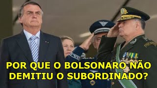 Por que o Bolsonaro não demitiu um subordinado que ameaçou prendêlo Medinha Frouxidão [upl. by Lorenz]