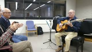 AULA POÉTICA DE CUENCA HOMENAJE A LORENZO REDONDO BADIA MÚSICA DEL CANTAUTOR DANIEL ROSELLI [upl. by Amsden]