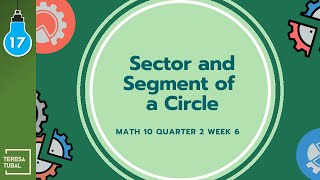 17  Area of Sector and Segment of a Circle   GRADE10 Q2 [upl. by Sato]