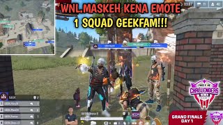 GrandFinal PEREBUTAN CLOCK TOWER WatchNLearn VS GEEKFAM  MATCH 1  FREE FIRE MALAYSIA [upl. by Htirehc]