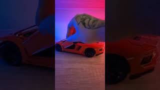 Burago Lamborghini Aventador Coupe 118 SCALE [upl. by Armat]