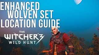 The Witcher 3  Enhanced Wolven Armor Location Guide Wolf School Quest [upl. by Eeramit684]