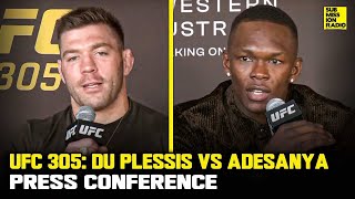 UFC 305 Du Plessis vs Adesanya Press Conference [upl. by Loralie]