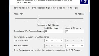 DHCP Server 2012 FailoverLoad Balancing UrduHindi [upl. by Lazor329]