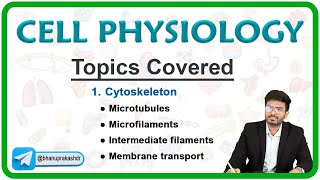 Cell Membrane Physiology  Cytoskeleton Part 2 [upl. by Kyte]