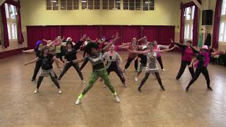 Corinne HAnquiez DISCO 24H Zumba Gold [upl. by Elledoj]