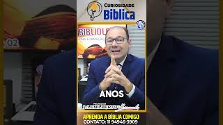 A CRONOLOGIA CANÔNICA biblia bibliologia bibliasagrada curiosidades teologo [upl. by Atnes]