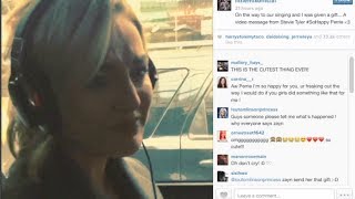 Zayn Malik Makes Perrie Edwards Cry With Video Message [upl. by Nosniv767]