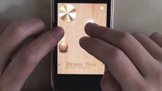 iPhone amp iPod Touch app  Drum Box demo [upl. by Hammer]