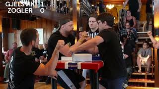 BERSERKER ARMWRESTLING  Gøran GJELSVIK VS Lutz ZOGLER  Rightarm Supermatch [upl. by Alenson]