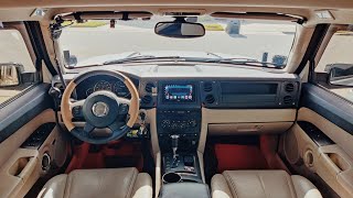 MUST HAVE INTERIOR MODS  JEEP COMMANDER XK [upl. by Ollayos]