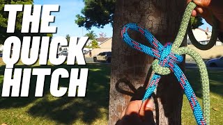 Tree Climber Must Know Knots The Quick Hitch [upl. by Eejan]