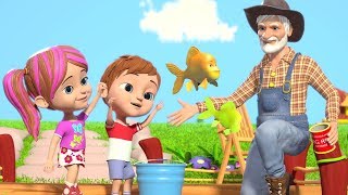 12345 Once I Caught a Fish Alive  Numbers Song amp Nursery Rhymes  Cartoons by Little Treehouse [upl. by Ajoop]