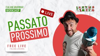 Italian Passato Prossimo Quiz – Live on 4th October 🎉 [upl. by Puttergill385]