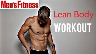 Mens Fitness LEAN BODY WORKOUT ad [upl. by Laural]