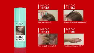 LOréal Paris Magic Retouch  Tip 1 How to apply in 3 seconds [upl. by Nytsirc]