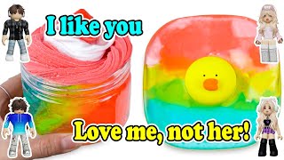 Relaxing Slime Storytime Roblox  Because I attracted too many guys so my bestie got mad at me [upl. by Leanna]