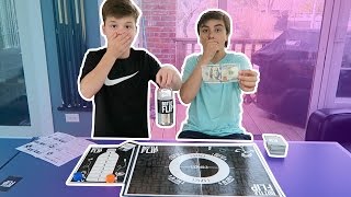 BOTTLE FLIP BOARD GAME FOR MONEY 100 DOLLARS [upl. by Ashly]