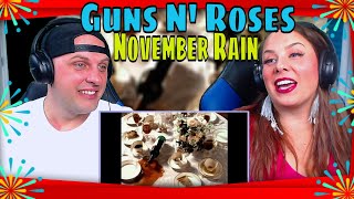 REACTION To Guns N Roses  November Rain  THE WOLF HUNTERZ REACTIONS [upl. by Glynn]