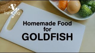 Homemade Food for Goldfish [upl. by Asila]