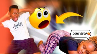 Having Seggs With An Imaginary Man😋 PRANK ON BOYFRIEND [upl. by Sinnod]