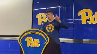 Pitt DE Nate Matlack Ready to Lead in 2024 [upl. by Ramahs]