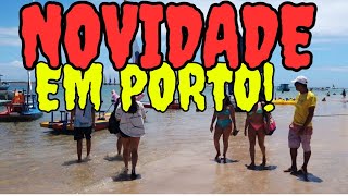 PORTO DE GALINHAS 🏖️ maré 03 e tem novidades 😃🏖️ [upl. by Anerul365]