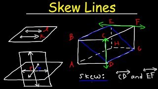 Skew Lines Perpendicular amp Parallel Lines amp Planes Intersecting Lines amp Transversals [upl. by Auof]