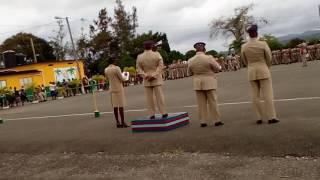 The St Mary High school cadet unit march pass 2017 [upl. by Misty]