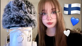 ASMR finnish girl teaches you old finnish sayings [upl. by Akired]