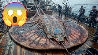 Giant Sea Monsters Hooked by Fishermen [upl. by Monte569]