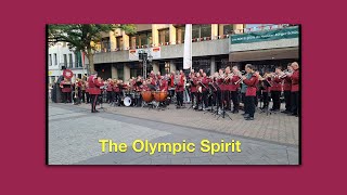 Neusser Schützenfest 2024 Platzkonzert  BUNDESFANFARENKORPS NEUSSFURTE  The Olympic Spirit [upl. by Ardnasirk915]