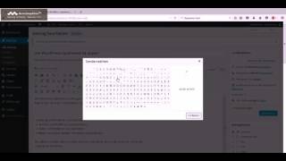 WordPressEditor Sonderzeichen  zB das CopyrightZeichen  einfügen [upl. by See]
