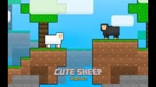 quotCute Sheep Skyblockquot  Arcade Game  Casual Game  Puzzle Game  Kids Game  Play Now [upl. by Akinaj]