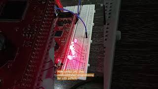 ARM LPC1768 microcontroller programming led pattern embeddedsystems arm lpc embeddedsystems [upl. by Mirth]