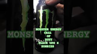 OVO DRINKING MONSTER ENERGY CALL OF DUTY BLACK OPS 6 ZOMBIES DRINK [upl. by Bronny]