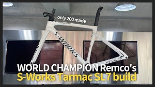 Remcos SWorks Tarmac SL7 Frameset build specialized 4K 에스웍스 타막SL7 렘코 에디션 커스텀 조립 [upl. by Lessur810]