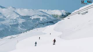 Sandonière  extension du domaine skiable pour 20192020 [upl. by Eilyak872]