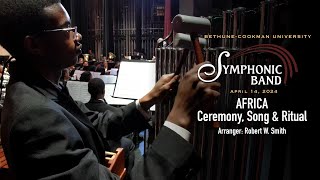 AFRICA Ceremony Song amp Ritual  BCU Symphonic Band [upl. by Toile]