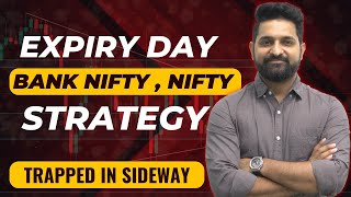 Expiry Day Strategy  Bank Nifty Nifty  live trading ThetaGainers [upl. by Taddeo]