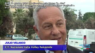 quotRadice di Pugliaquot riconoscimento presidente Fipav Manfredi e ct dell’Italvolley De Giorgi e Velasco [upl. by Ennaitsirhc688]