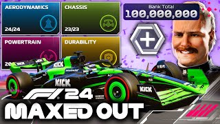 HOW QUICK IS A FULLYMAXED OUT KICK SAUBER IN F1 24 CAREER MODE [upl. by Tressia]