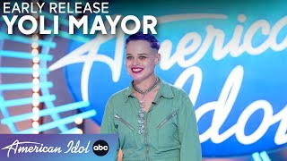 Yoli Mayor Represents Cuba and Miami With STUNNING Original Song  American Idol 2022 [upl. by Iraam65]