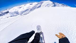 POV Snowboarding but in heaven [upl. by Yrneh743]