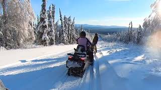 Alaska Snowmobiling [upl. by Kentigera]