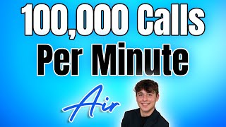 Air AI can make 100000 calls per MINUTE per AGENT  Pricing structure explained [upl. by Nylekcaj]